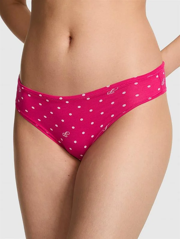 Pink Pamuklu Cheeky Kulot