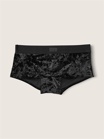 Pink Kadife Shortie Kulot