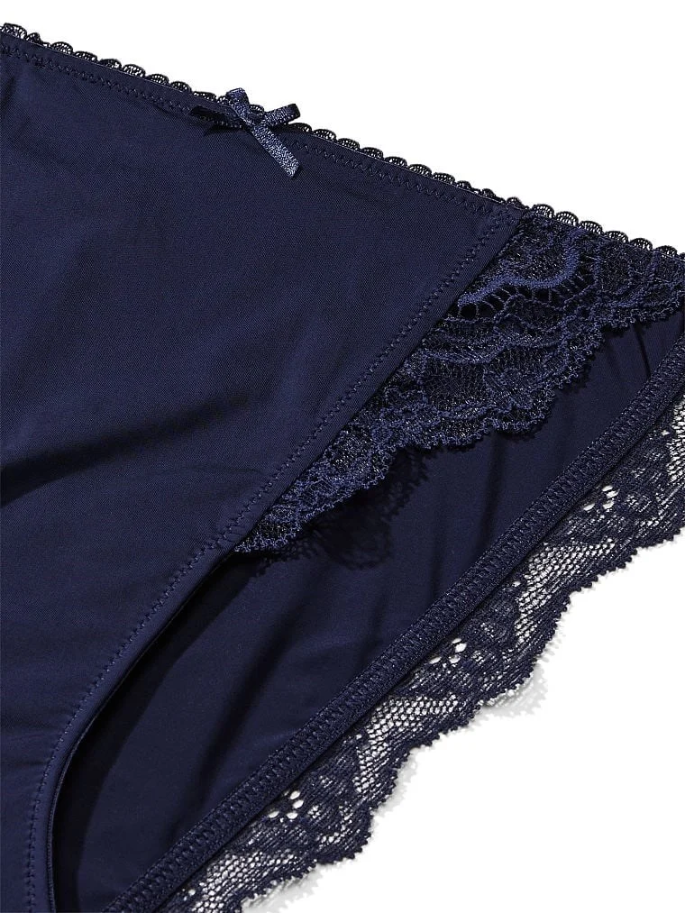 Smooth Dantelli Askili Bikini Kulot arka görünüm