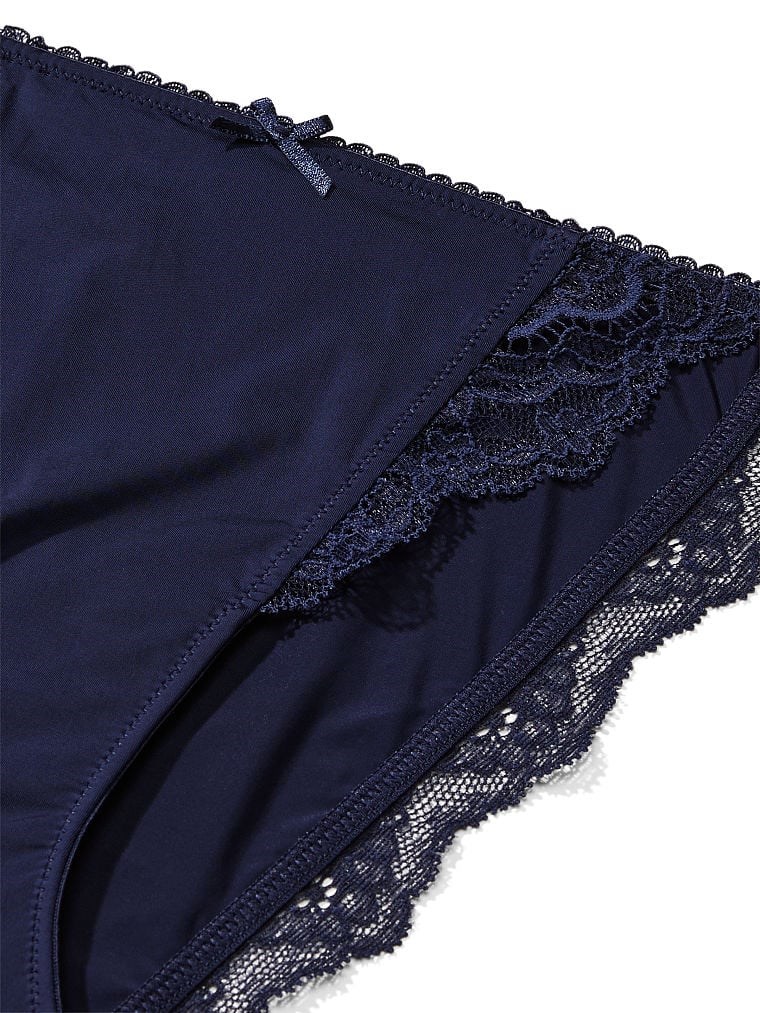 Smooth Dantelli Askili Bikini Kulot arka görünümü