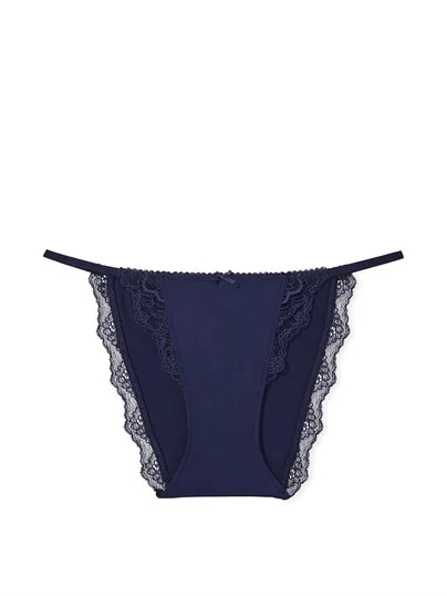 Smooth Dantelli Askili Bikini Kulot ön görünüm