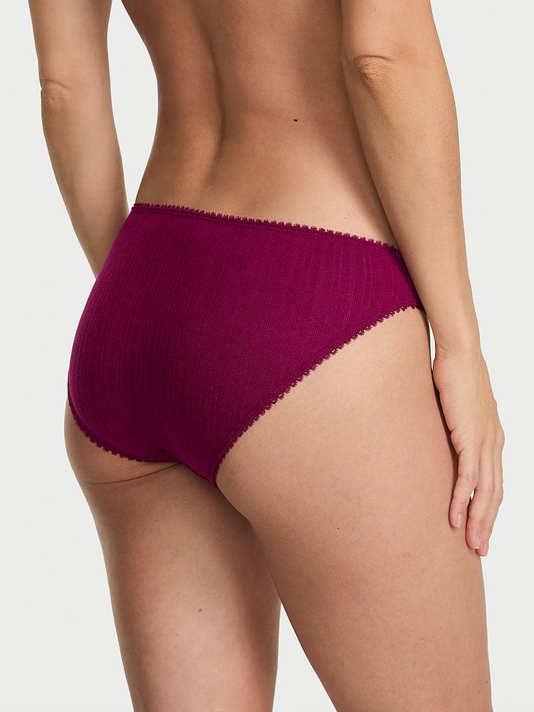 Dantelli Pointelle Bikini Kulot arka görünümü