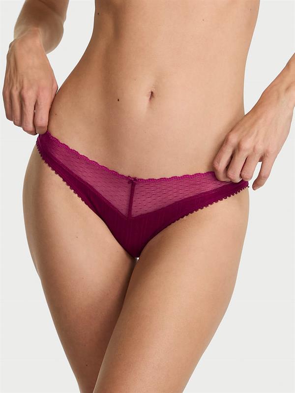 Dantelli Pointelle Bikini Kulot ön görünüm