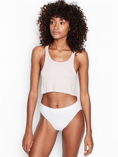 Victoria S Secret Esnek Pamuk Yüksek Bacak Boxer Kulot