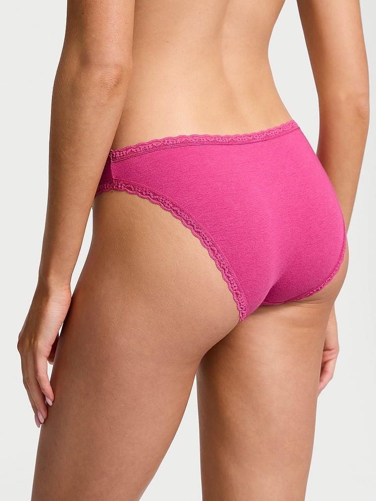 Dantelli Pamuklu Bikini Kulot arka görünüm