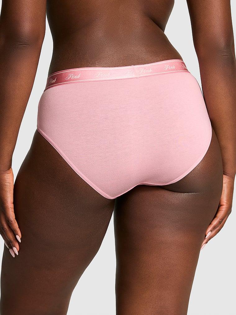 Pink Logolu Pamuklu Hiphugger Kulot arka görünümü
