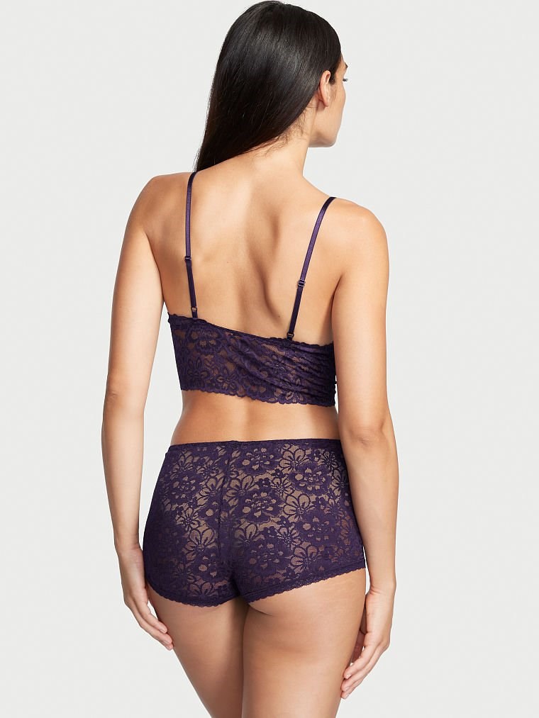 Lacie Crop Atlet Ve Boyshort Takim arka görünümü