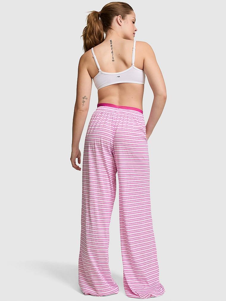 Pink Jersey Pijama Alti arka görünüm