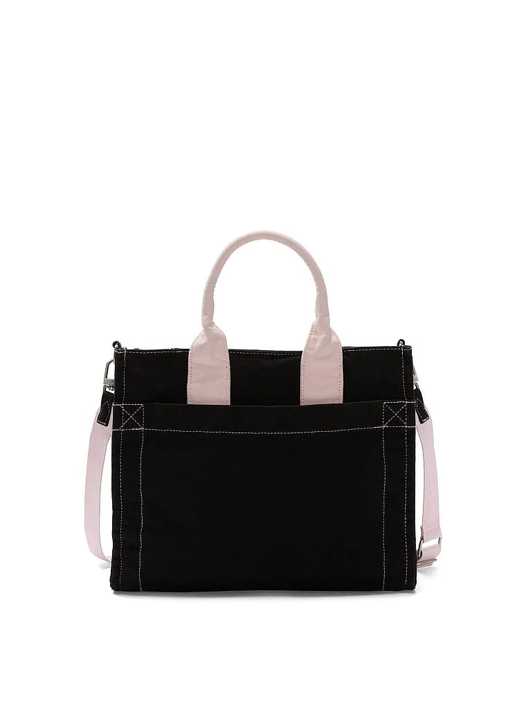 Pink Mini Capraz Tote Çanta arka görünüm