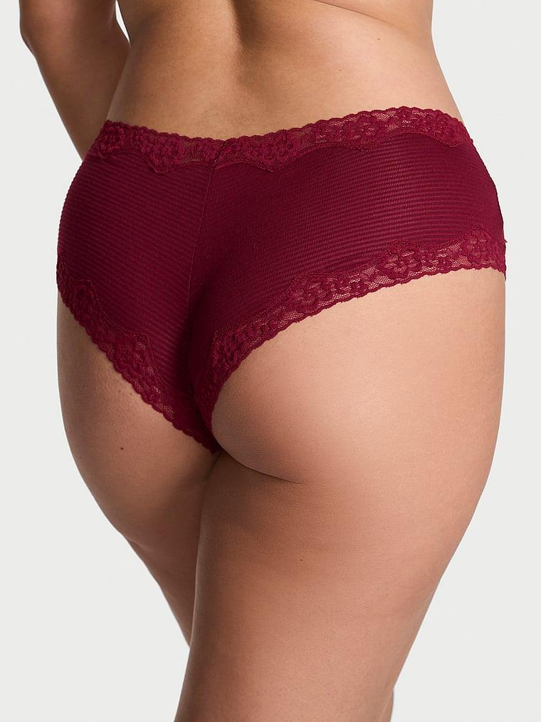 Pamuklu Dantelli Cheeky Kulot arka görünümü