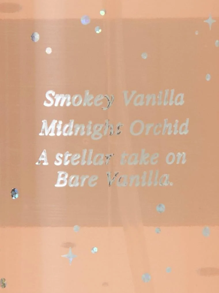 Bare Vanilla Starlit Vücut Spreyi arka görünüm