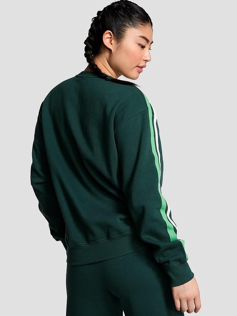 Pink Ivy Crew Klasik Polar Sweatshirt arka görünüm