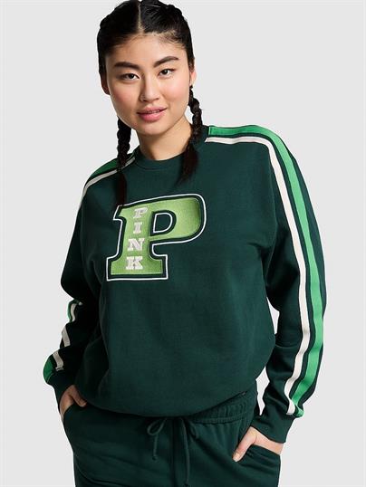 Pink Ivy Crew Klasik Polar Sweatshirt