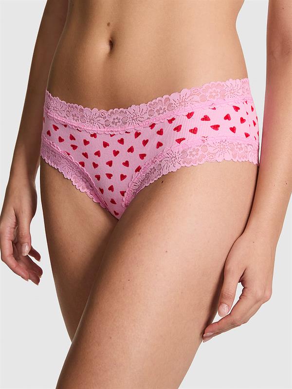 Pink Wink Dantelli Cheeky Kulot ön görünüm