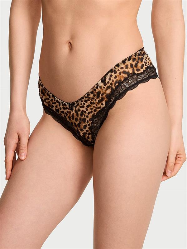 Tease Işıltılı Derin Bacak Kesim Cheeky Kulot