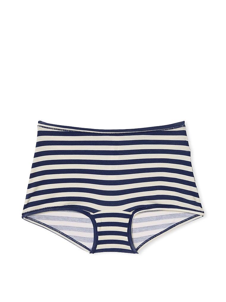 Pink Logolu Pamuklu Boyshort Kulot arka görünümü
