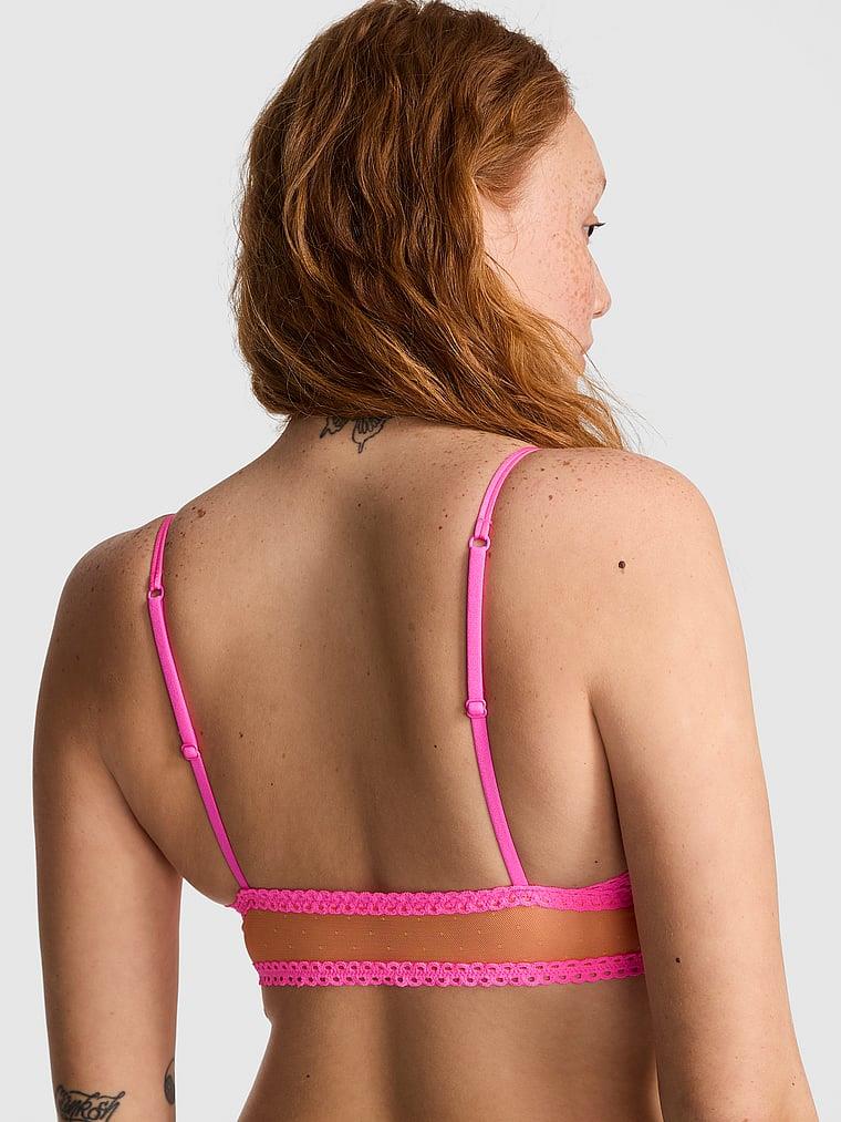 Pink Wink Charmed Ucgen Bralet arka görünümü