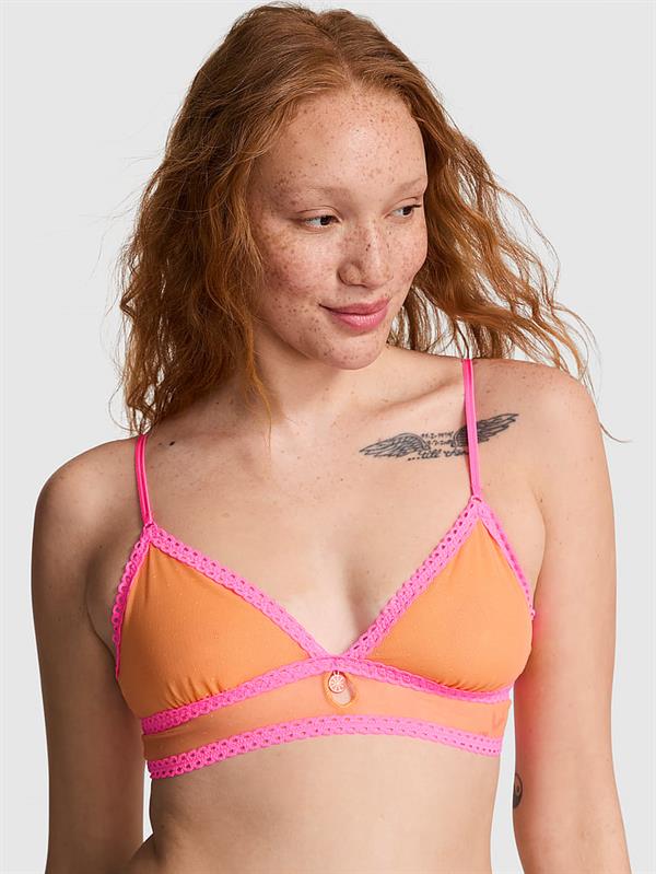 Pink Wink Charmed Ucgen Bralet