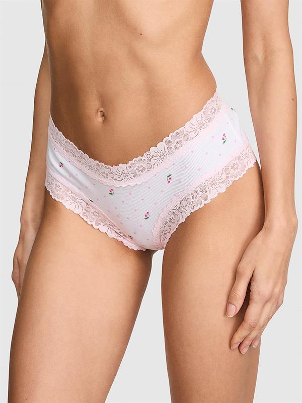 Pink Wink Dantelli Cheeky Kulot ön görünüm