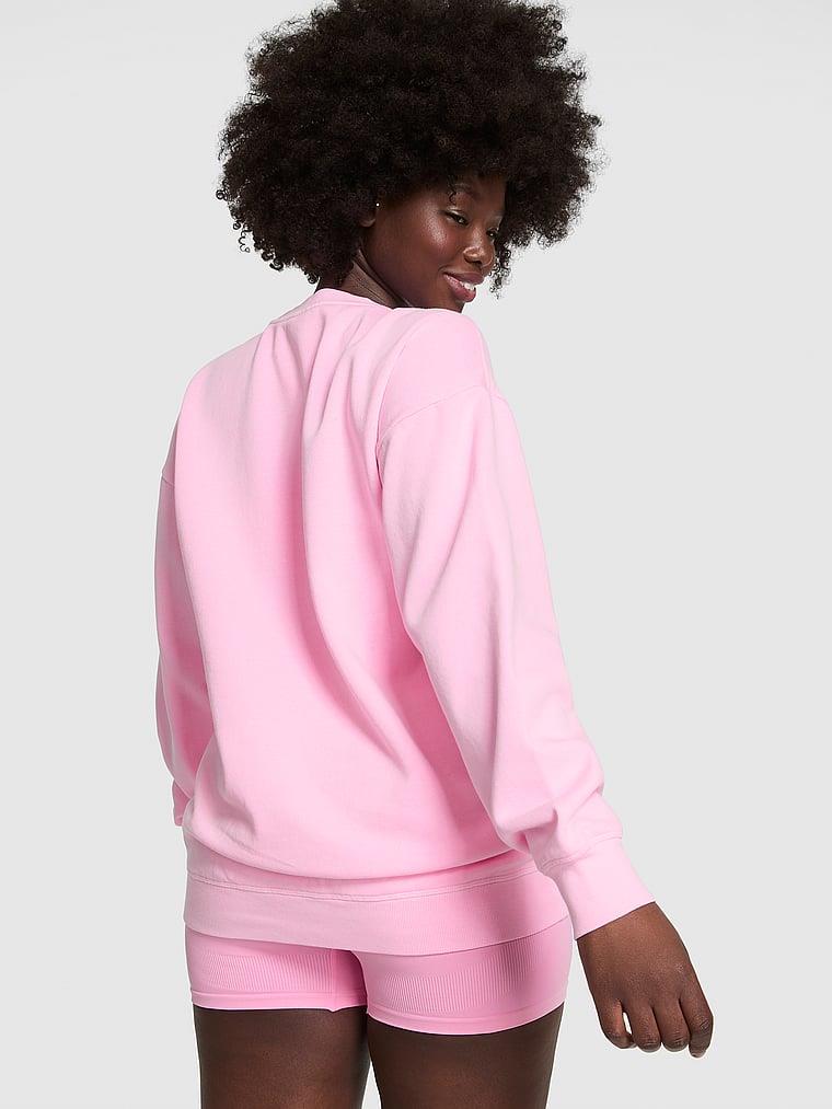 Pink Ivy Oversize Sweatshirt arka görünümü