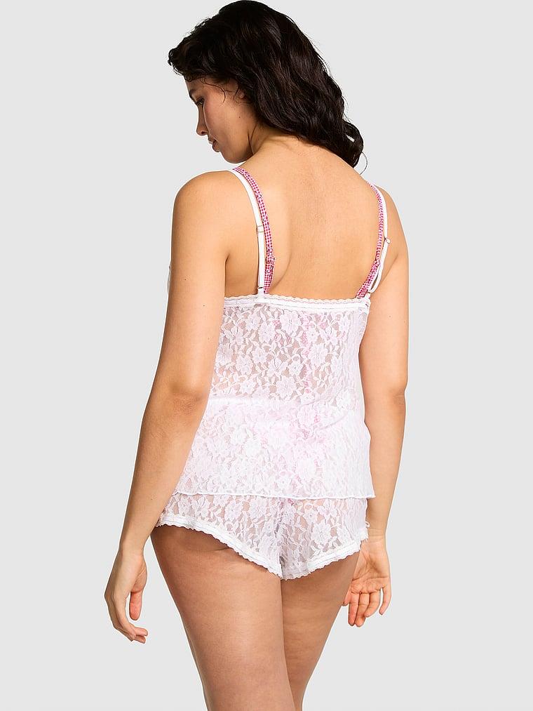 Pink Dantel Atlet arka görünümü