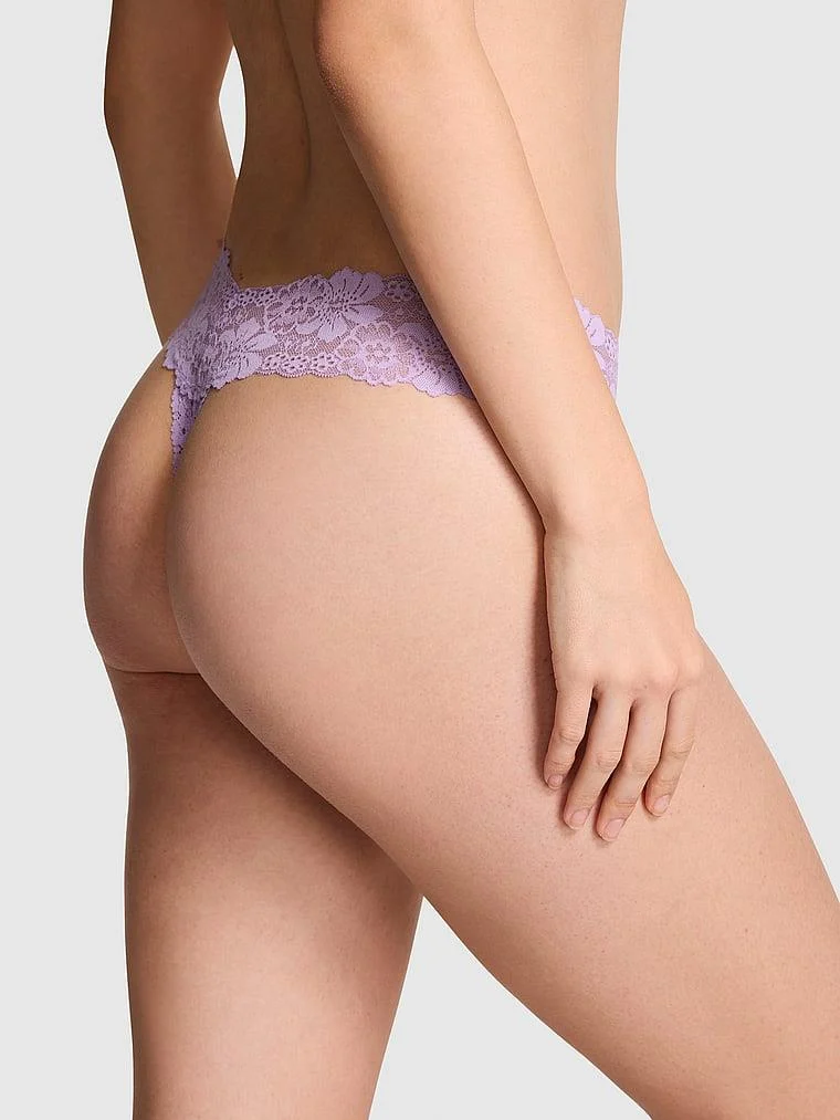 Pink Wink Dantelli Tanga arka görünüm