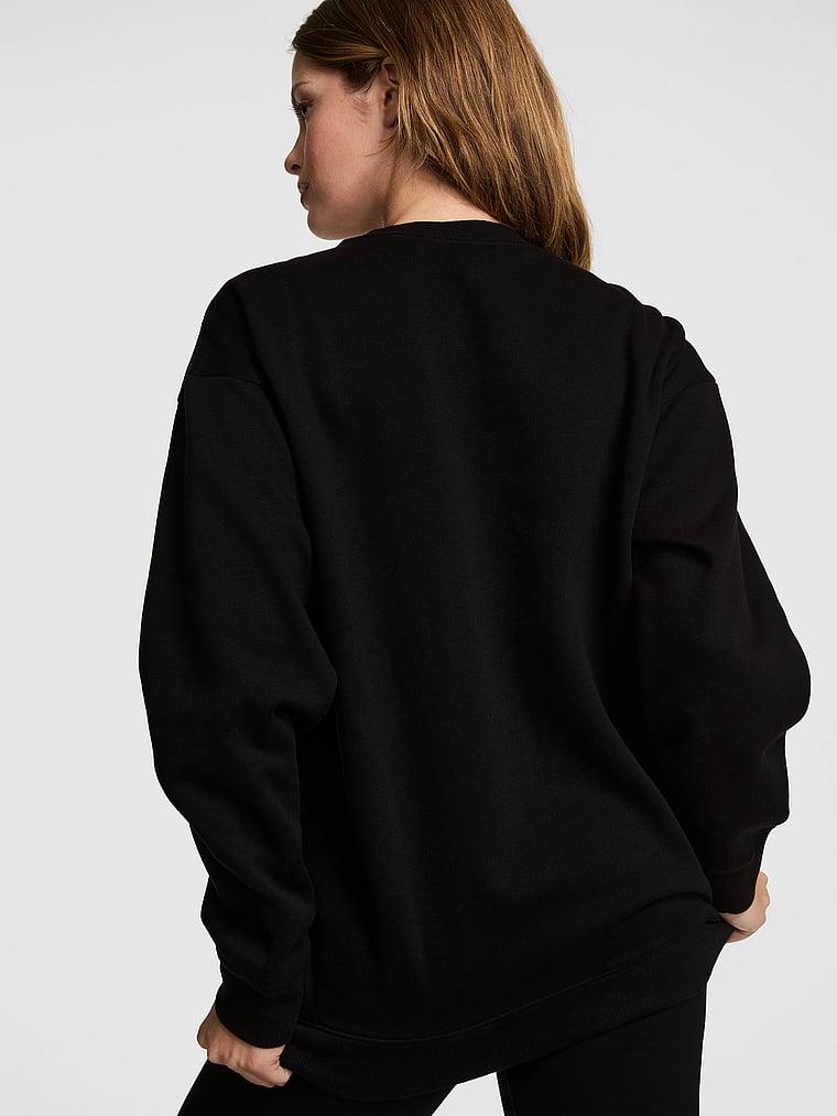 Pink Ivy Oversize Bisiklet Yaka Sweatshirt arka görünümü