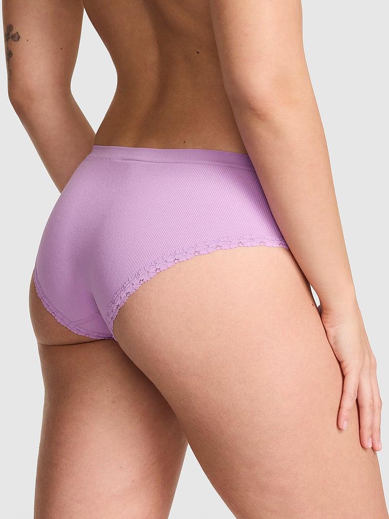 Pink Seamless Hiphugger Kulot arka görünümü
