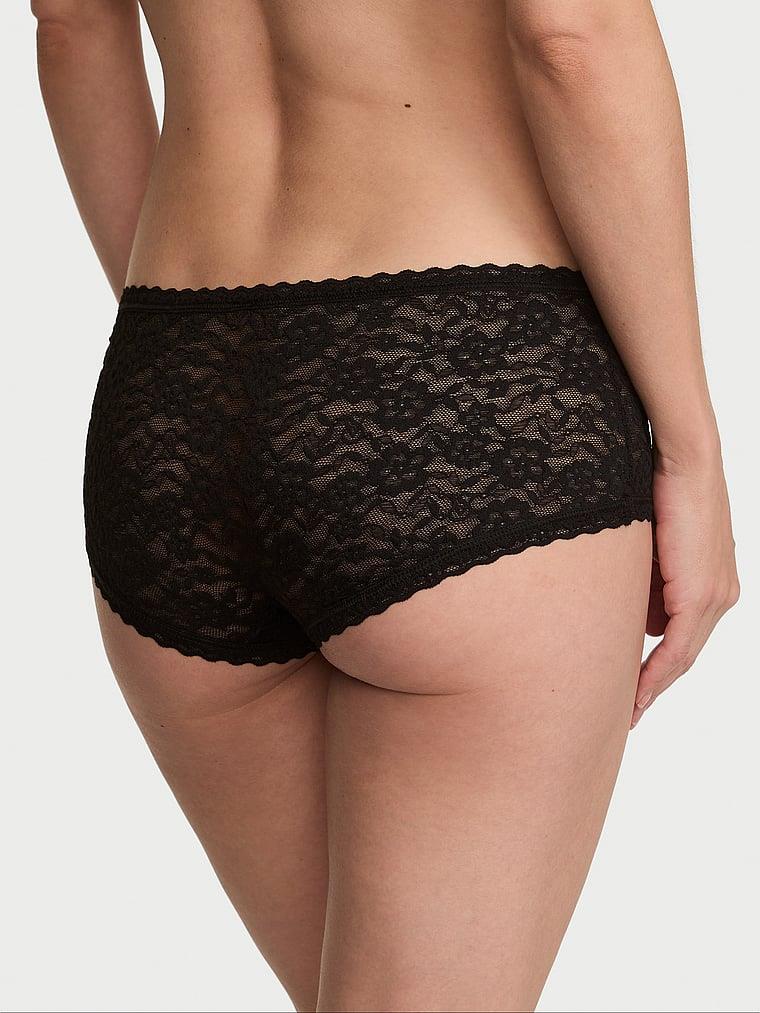 Dantelli Düşük Bel Boyshort Kulot arka görünümü