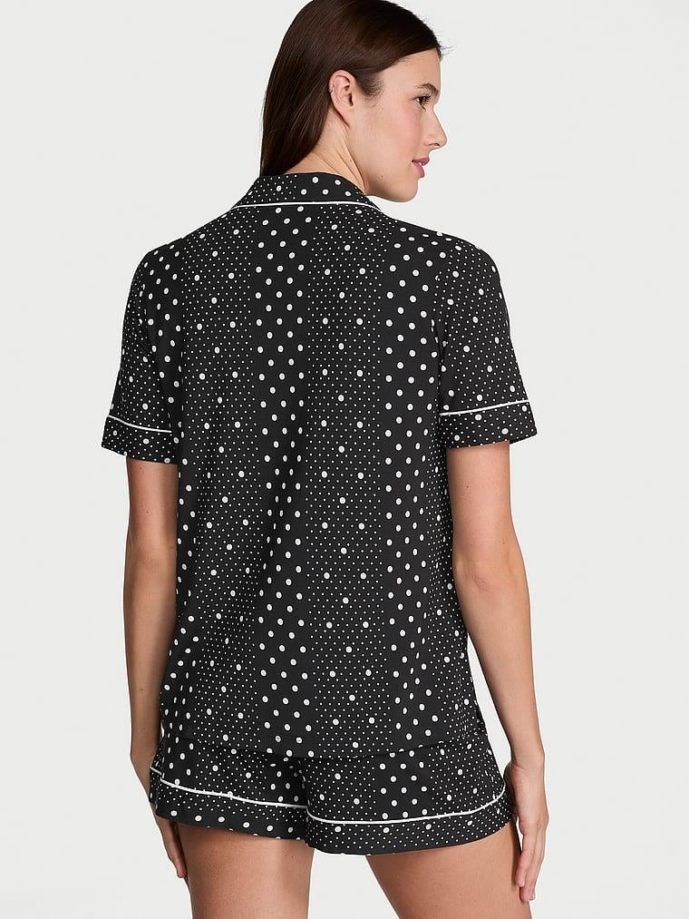 Modal Kısa Pijama Takimi arka görünüm