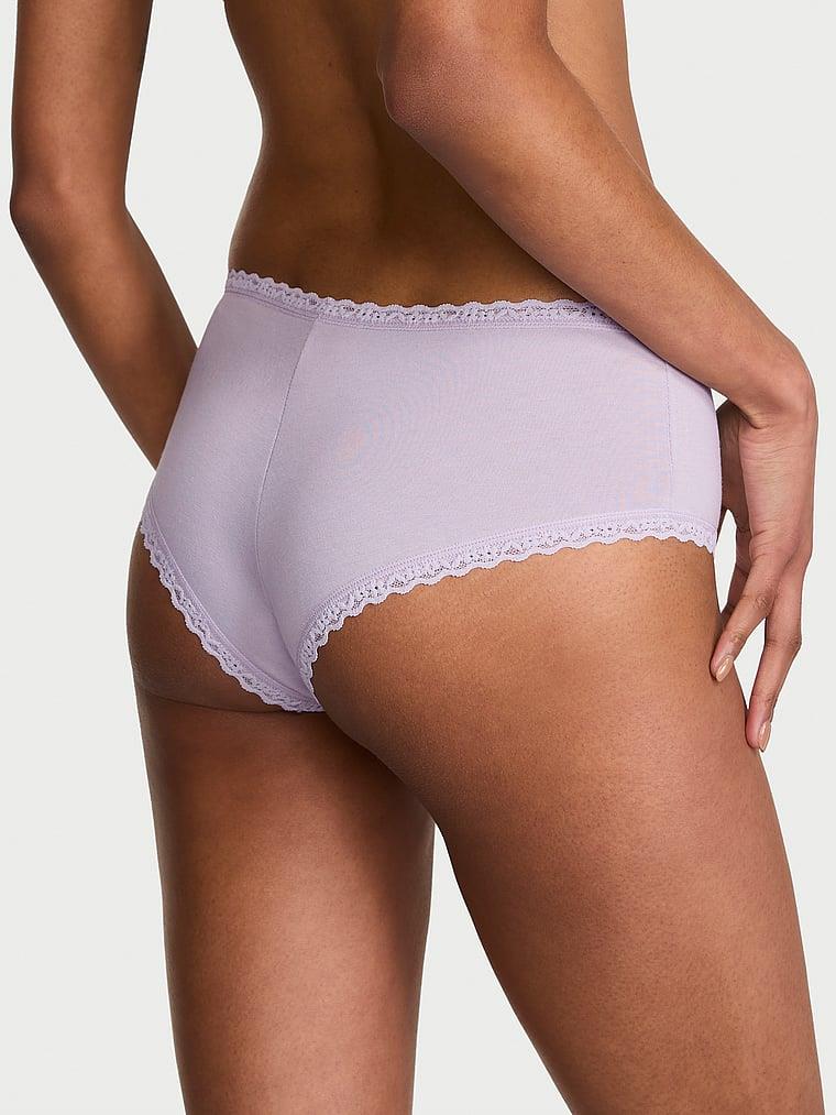 Beli Dantelli Pamuklu Cheeky Kulot arka görünüm