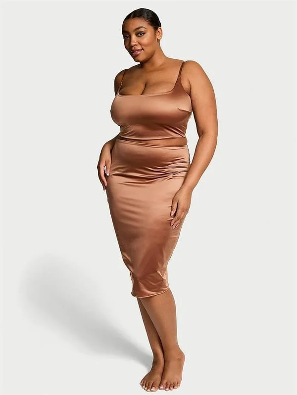 Sosleek Puruzsuz Bralet Ve Kalem Etek Takimi