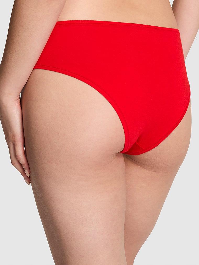 Pink Pamuklu Cheeky Kulot arka görünümü