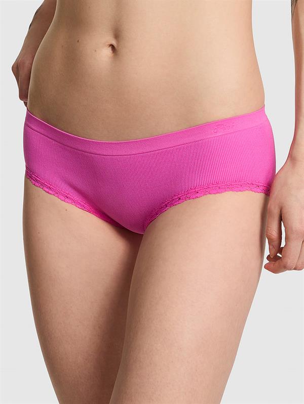 Pink Seamless Hiphugger Kulot