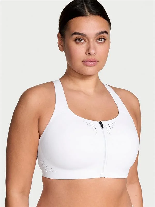 Yeni Stil! Featherweight Max Önden Fermuarli Sporcu Sütyeni
