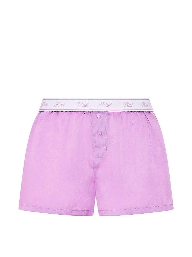 Pink Ipeksi Pijama Sortu arka görünüm