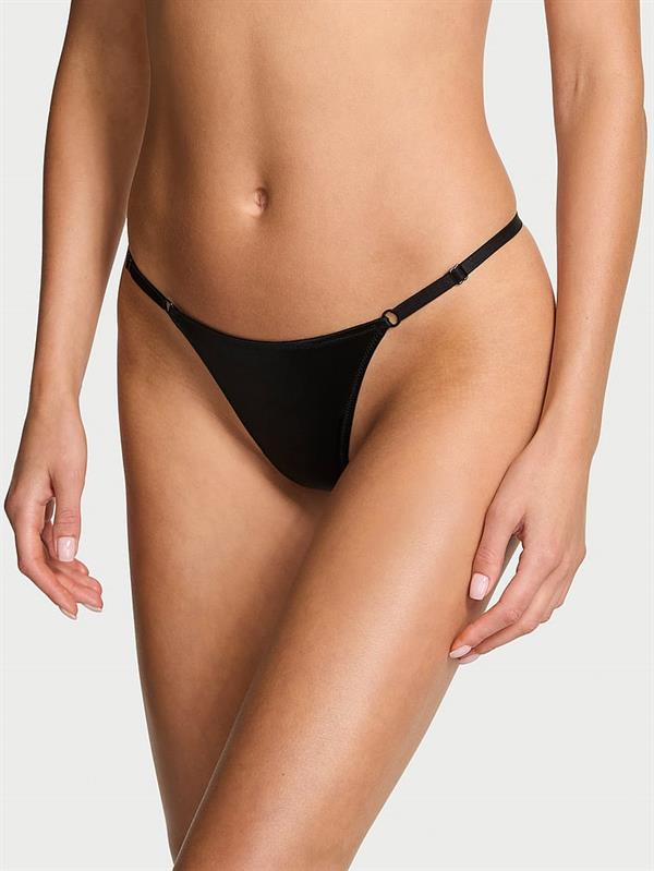 Işıltılı Ayarlanabilir V String Kulot
