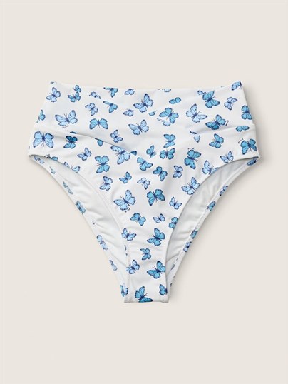 Pink Capraz V Model Yüksek Bel Bikini Alti