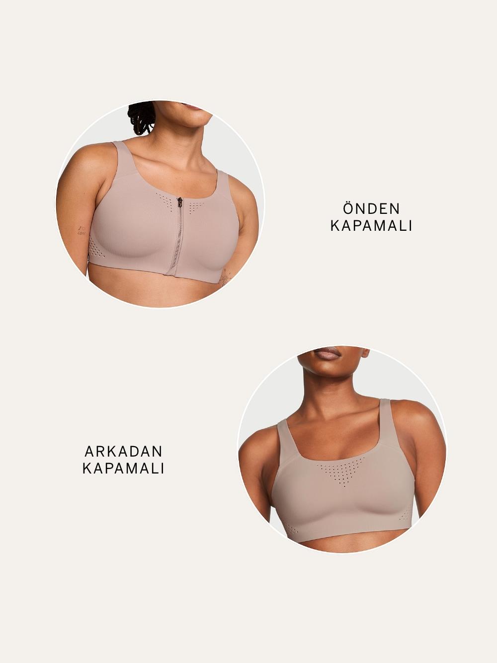 Featherweight Maksimum Sporcu Sütyeni arka görünümü