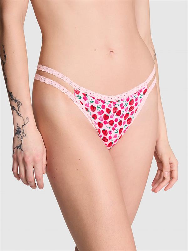 Pink Wink Dantelli Askili Tanga