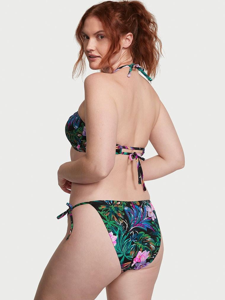 Buzgulu Baglama Detayli Bikini Ustu arka görünümü