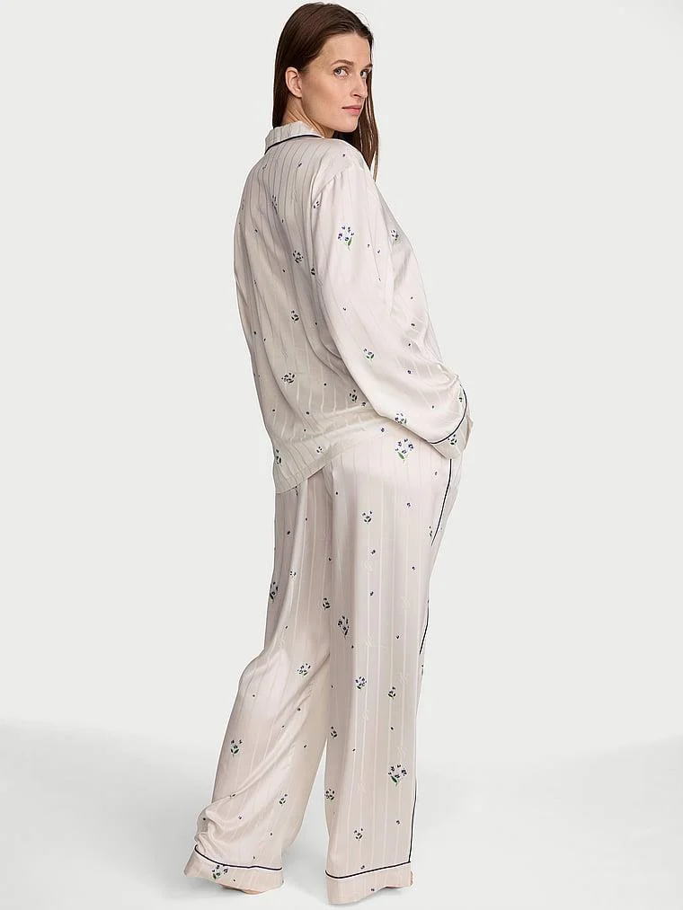 Signature Saten Pijama Takimi arka görünüm