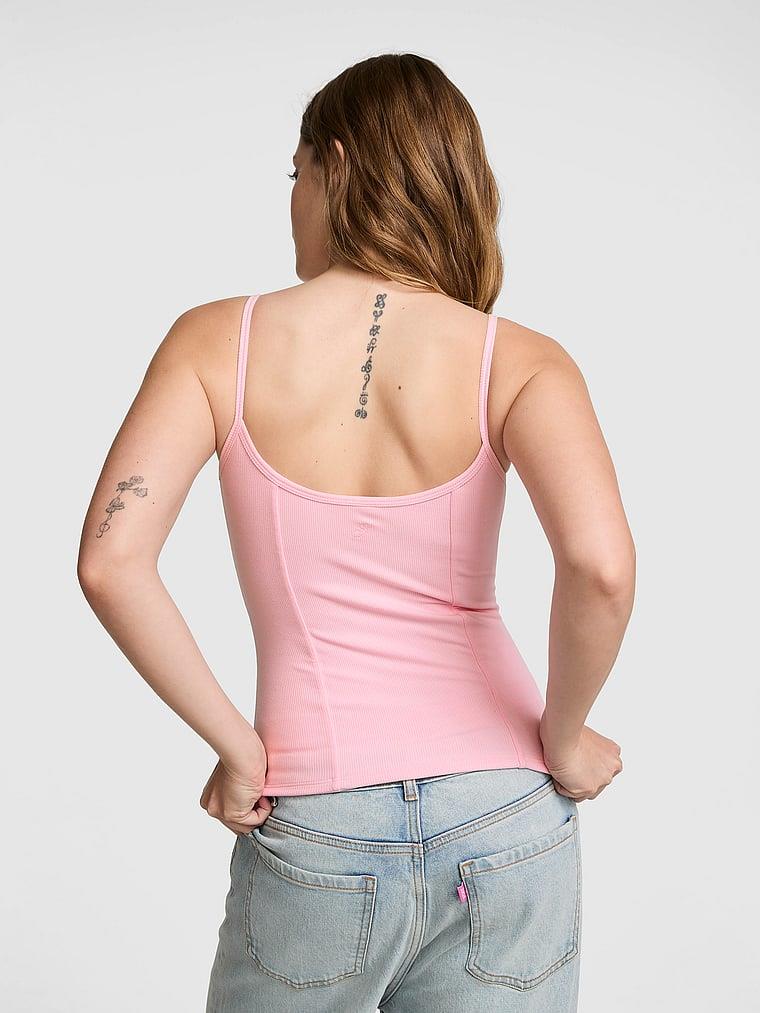 Pink All Day Yumuşak Fitilli Korse Atlet arka görünümü