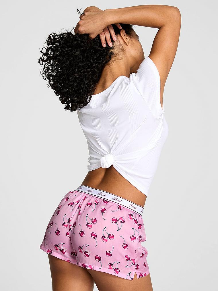 Pink Ipeksi Pijama Sortu arka görünüm