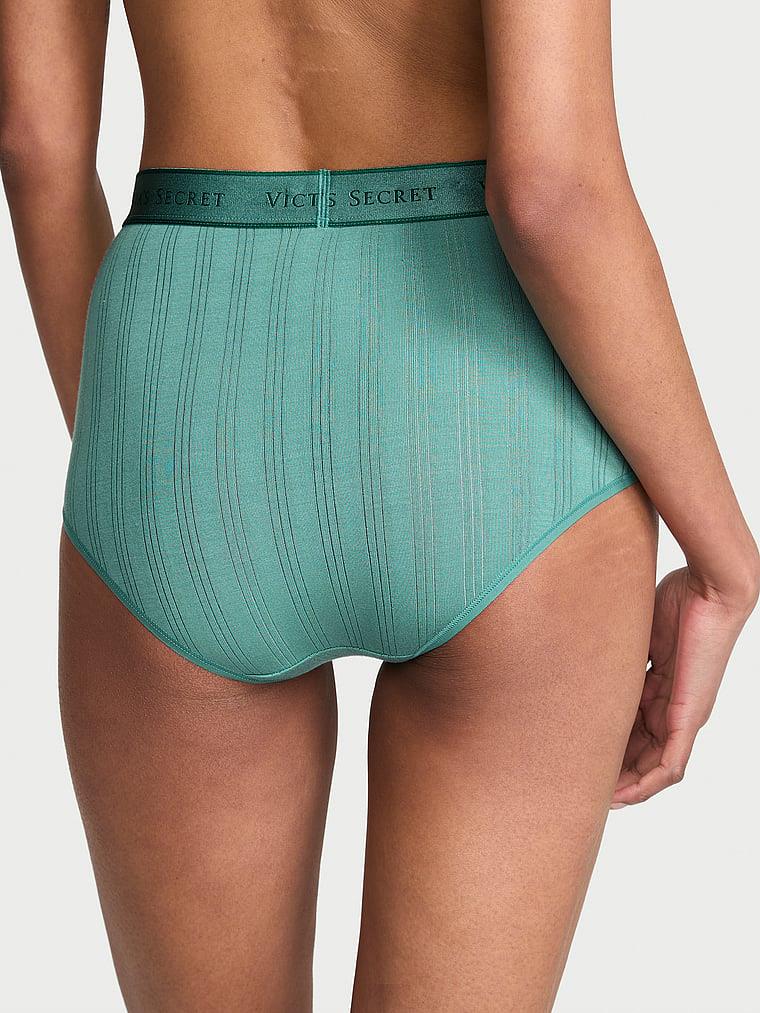 Ultra Ince Modal Logolu Modern Brief Kulot arka görünümü