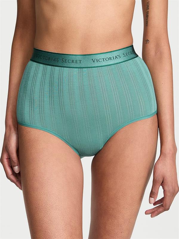 Ultra Ince Modal Logolu Modern Brief Kulot
