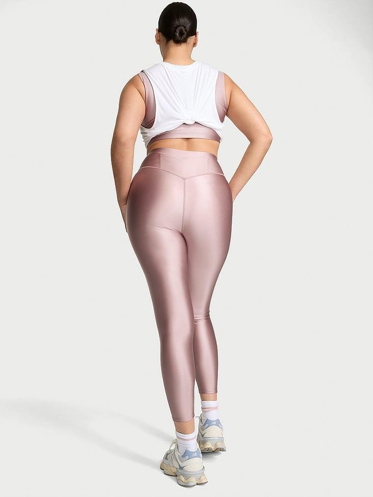 Vsx Glossytech Işıltılı Spor Tayt arka görünümü