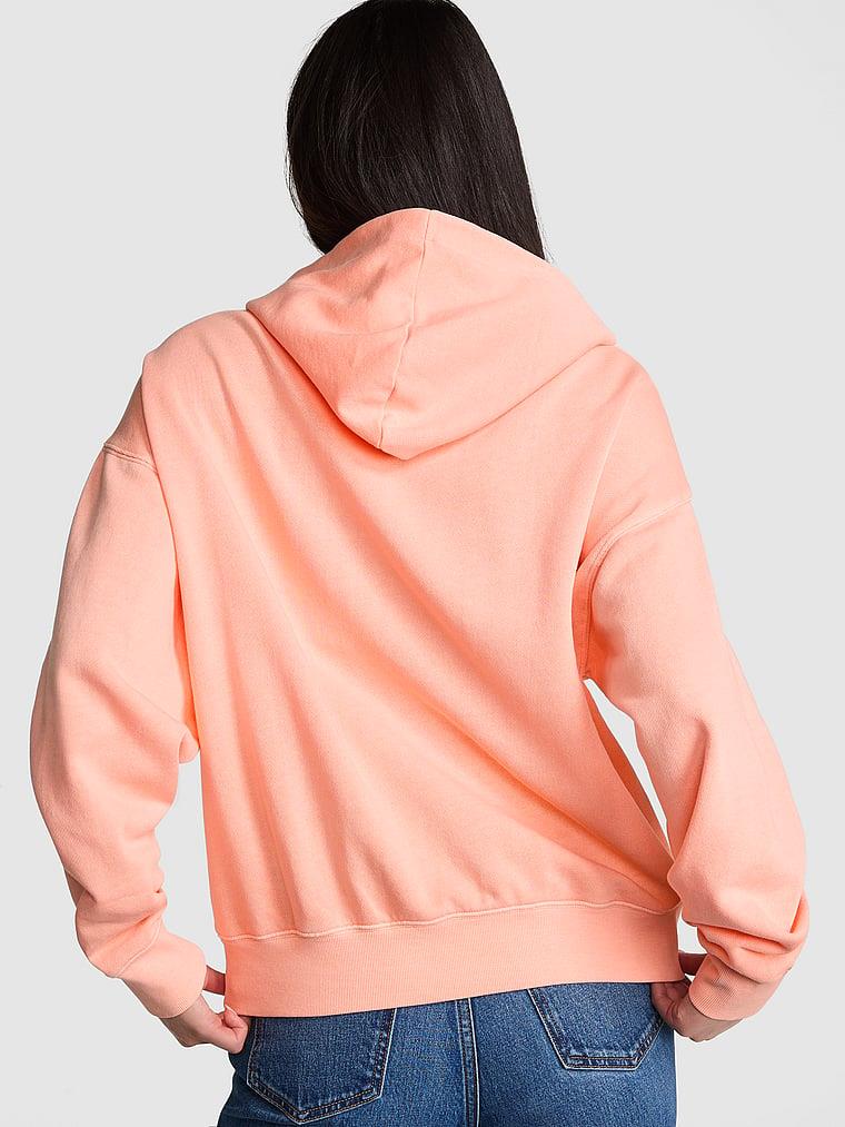 Pink Ivy Kampus Kapusonlu Sweatshirt arka görünümü