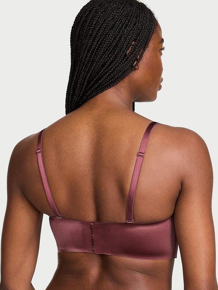 Push Up Balensiz Straplez Bandeau Sütyen arka görünüm