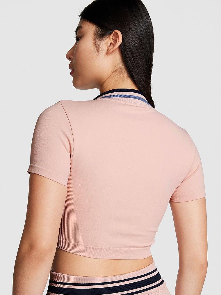 Pink Polo Kısa Kollu Tisort arka görünümü